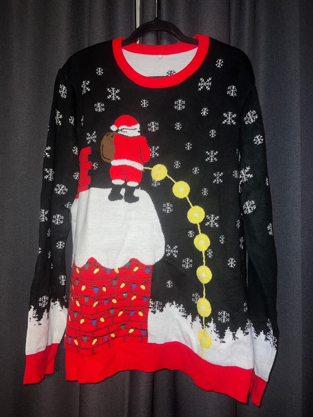 Ugly Christmas Sweater Xmas Size XL